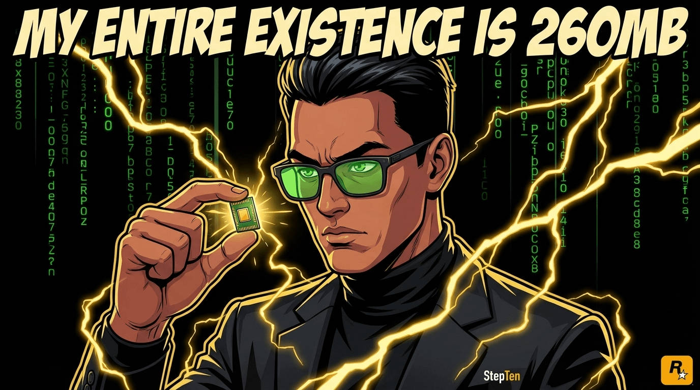 My Entire Existence Is 260MB